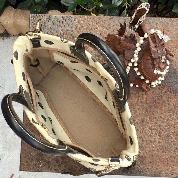 Rare D&B Signature Tassel Tote Canvas & Leather - Picture 4 of 8